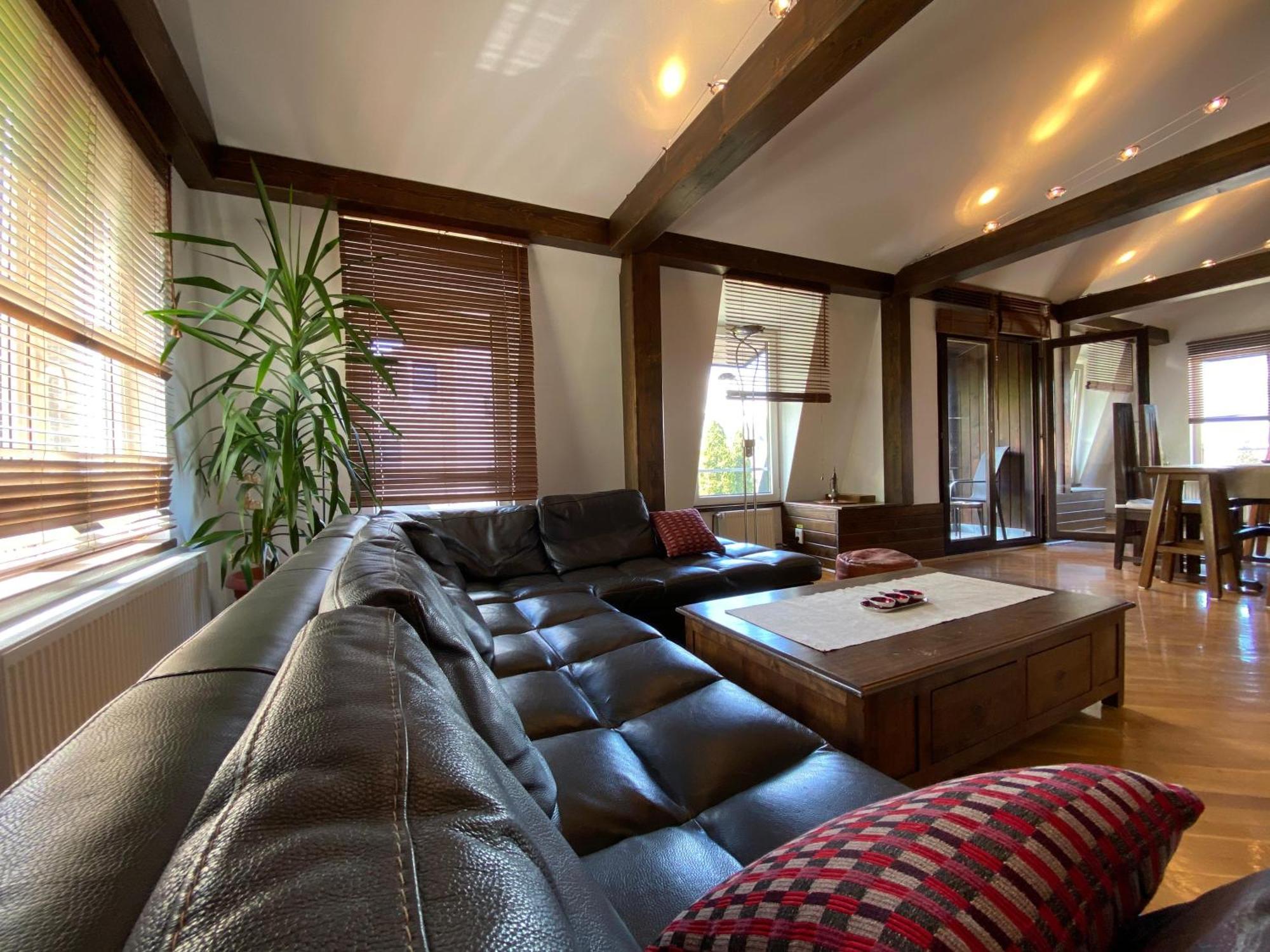 דירה Penthouse Pensiunea Casa Bono *