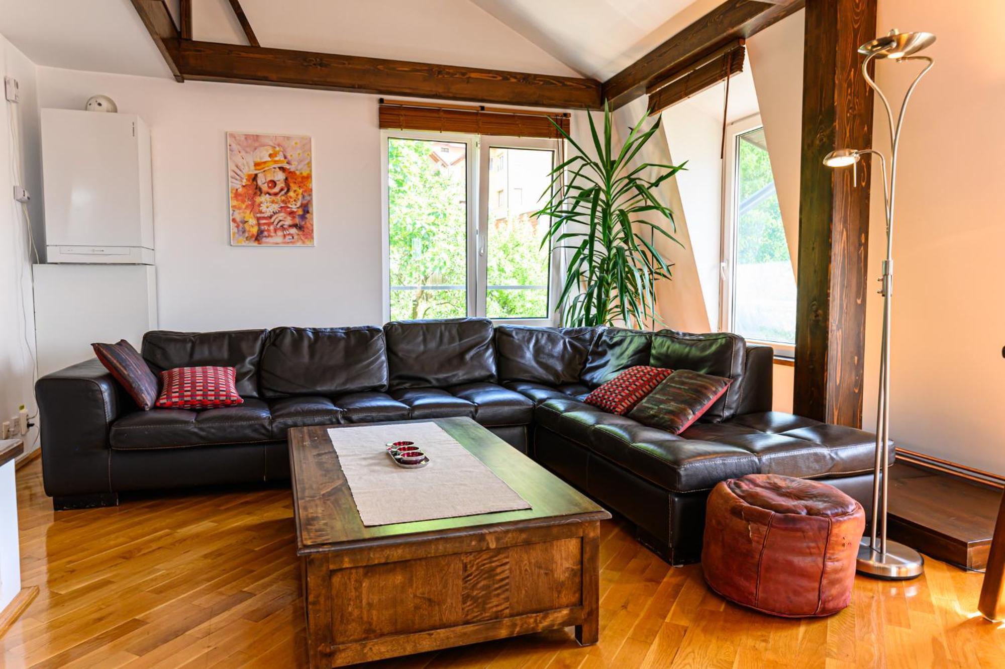 Penthouse Pensiunea Casa Bono דירה *